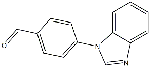 4-(1H-benzimidazol-1-yl)benzaldehyde 구조식 이미지