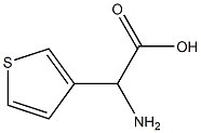 amino(thien-3-yl)acetic acid 구조식 이미지