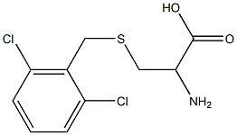 2-amino-3-[(2,6-dichlorobenzyl)thio]propanoic acid Structure