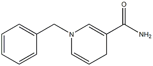 1-benzyl-1,4-dihydropyridine-3-carboxamide Structure