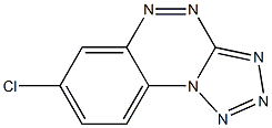 7-chlorobenzo[e][1,2,3,4]tetraazolo[5,1-c][1,2,4]triazine Structure