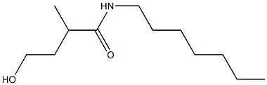 N1-heptyl-4-hydroxy-2-methylbutanamide 구조식 이미지