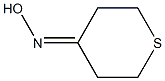 tetrahydro-4H-thiopyran-4-one oxime Structure