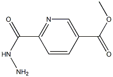 methyl 6-(hydrazinocarbonyl)nicotinate 구조식 이미지