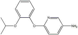 6-(2-isopropoxyphenoxy)pyridin-3-amine 구조식 이미지