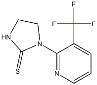 1-[3-(trifluoromethyl)-2-pyridyl]imidazolidine-2-thione Structure