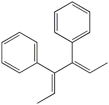 3,4-diphenylhexa-2,4-diene 구조식 이미지