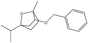 2-(benzyloxy)-4-isopropyl-1-methyl-7-oxabicyclo[2.2.1]heptane 구조식 이미지