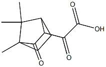 oxo(4,7,7-trimethyl-3-oxobicyclo[2.2.1]hept-2-yl)acetic acid 구조식 이미지