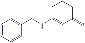 3-(benzylamino)-2-cyclohexen-1-one 구조식 이미지