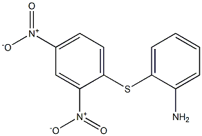 2-[(2,4-dinitrophenyl)thio]aniline Structure