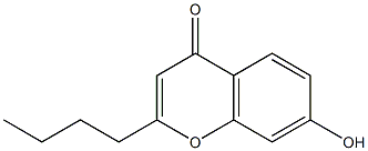 2-butyl-7-hydroxy-4H-chromen-4-one 구조식 이미지