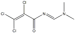 N1-[(dimethylamino)methylidene]-2,3,3-trichloroacrylamide 구조식 이미지