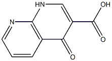 4-Oxo-1,8-Nephthyridine-3-Carboxylic Acid 구조식 이미지