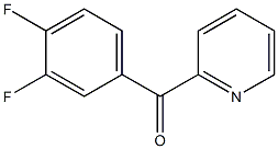 (3,4-difluorophenyl)(pyridin-2-yl)methanone Structure