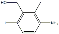(3-amino-6-iodo-2-methylphenyl)methanol Structure