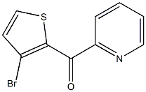 (3-bromothiophen-2-yl)(pyridin-2-yl)methanone Structure