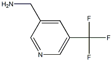 (5-(trifluoromethyl)pyridin-3-yl)methanamine 구조식 이미지