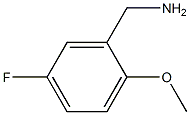 (5-fluoro-2-methoxyphenyl)methanamine Structure