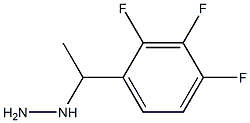 1-(1-(2,3,4-trifluorophenyl)ethyl)hydrazine 구조식 이미지