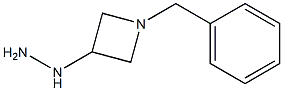 1-(1-benzylazetidin-3-yl)hydrazine 구조식 이미지