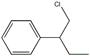 1-(1-chlorobutan-2-yl)benzene Structure