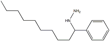 1-(1-phenyldecyl)hydrazine 구조식 이미지