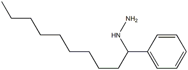 1-(1-phenyldecyl)hydrazine Structure