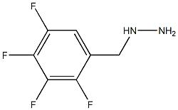 1-(2,3,4,5-tetrafluorobenzyl)hydrazine Structure