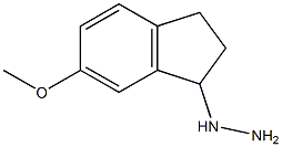 1-(2,3-dihydro-5-methoxy-1H-inden-3-yl)hydrazine 구조식 이미지