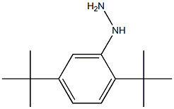 1-(2,5-di-tert-butylphenyl)hydrazine Structure