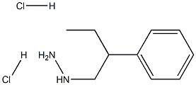 1-(2-phenylbutyl)hydrazine dihydrochloride 구조식 이미지