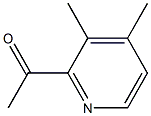 1-(3,4-dimethylpyridin-2-yl)ethanone 구조식 이미지