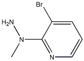 1-(3-bromopyridin-2-yl)-1-methylhydrazine Structure