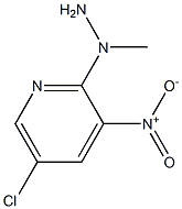 1-(5-chloro-3-nitropyridin-2-yl)-1-methylhydrazine Structure