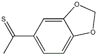 1-(benzo[d][1,3]dioxol-5-yl)ethanethione 구조식 이미지