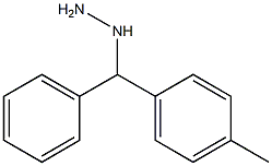 1-(phenyl(p-tolyl)methyl)hydrazine Structure