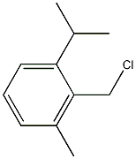 2-(chloromethyl)-1-isopropyl-3-methylbenzene 구조식 이미지