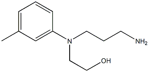 2-(N-(3-aminopropyl)-N-m-tolylamino)ethanol 구조식 이미지