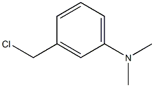 3-(chloromethyl)-N,N-dimethylbenzenamine 구조식 이미지