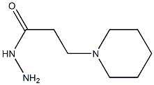 3-(piperidin-1-yl)propanehydrazide 구조식 이미지