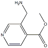 3-Aminomethyl-isonicotinic acid methyl ester Structure