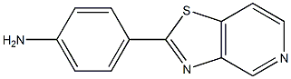 4-(thiazolo[4,5-c]pyridin-2-yl)aniline Structure