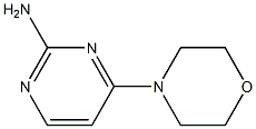 4-morpholinopyrimidin-2-amine Structure