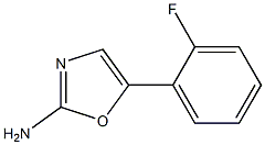 5-(2-FLUORO-PHENYL)-OXAZOL-2-YLAMINE Structure