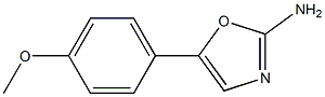 5-(4-METHOXY-PHENYL)-OXAZOL-2-YLAMINE Structure