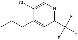 5-Chloro-4-propyl-2-trifluoromethyl-pyridine Structure