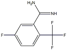 5-fluoro-2-(trifluoromethyl)benzamidine Structure