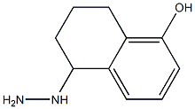 5-hydrazinyl-5,6,7,8-tetrahydronaphthalen-1-ol 구조식 이미지