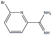 6-bromopyridine-2-carboxamidine Structure